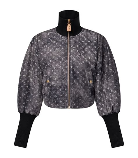 Monogram Cloud Bomber Jacket .